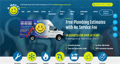 Desktop Screenshot of abaileyplumbing.com